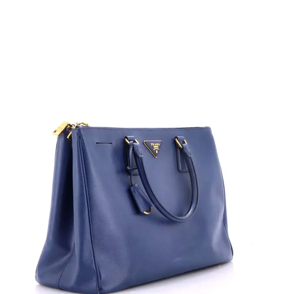 Prada Double Zip Lux Tote Saffiano #258156P10B - Picture 2 of 8